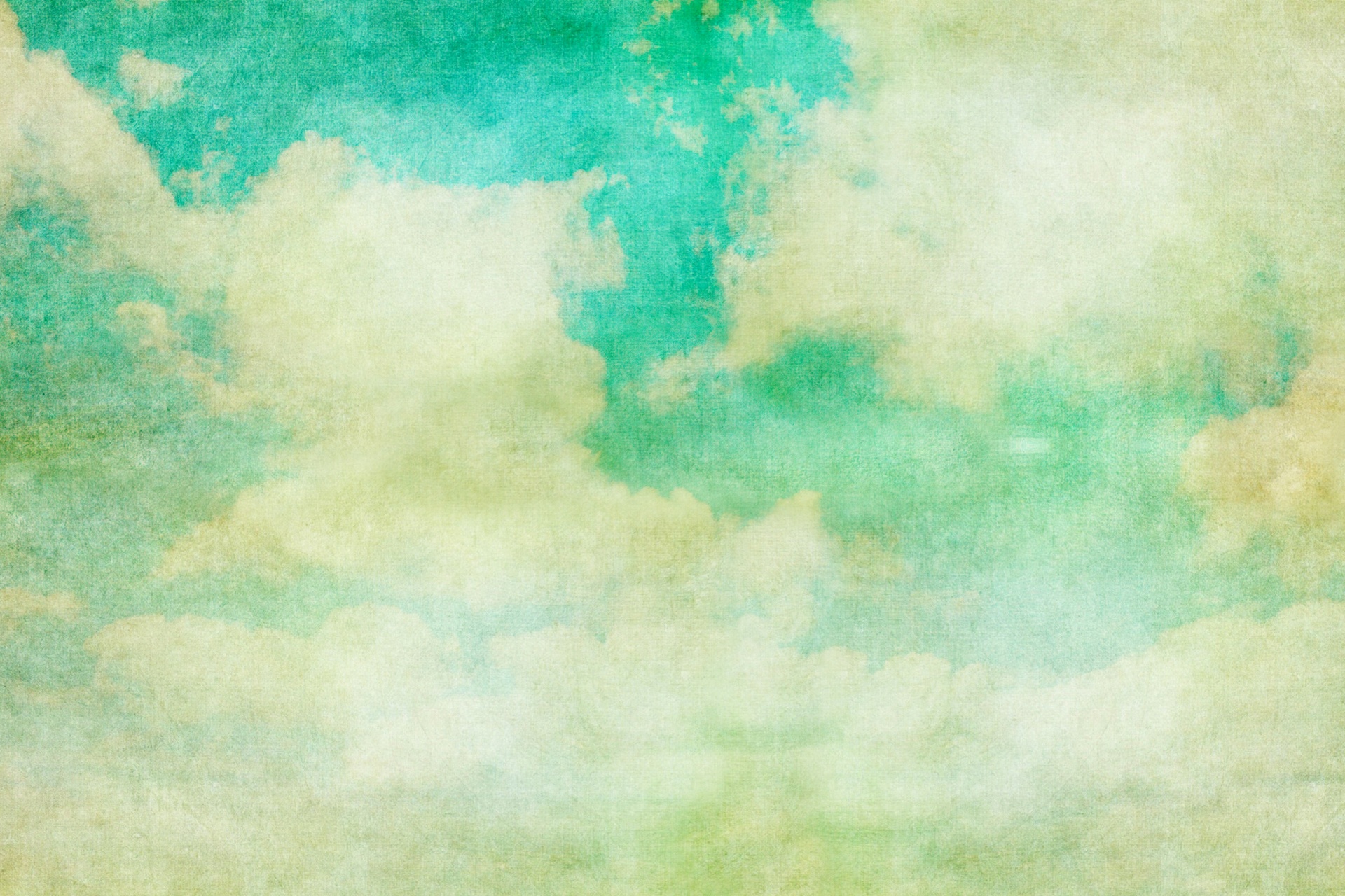clouds-vintage-painting